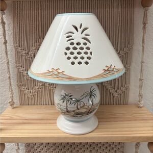 Vintage Lenox British Colonial Candle Lamp